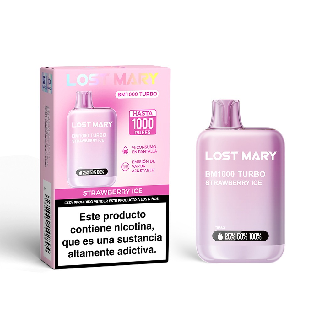 Lost Mary BM1000 Turbo Strawberry Ice