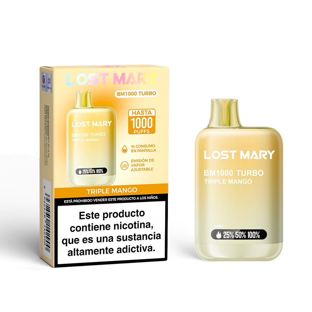 Lost Mary BM1000 Turbo Triple Mango