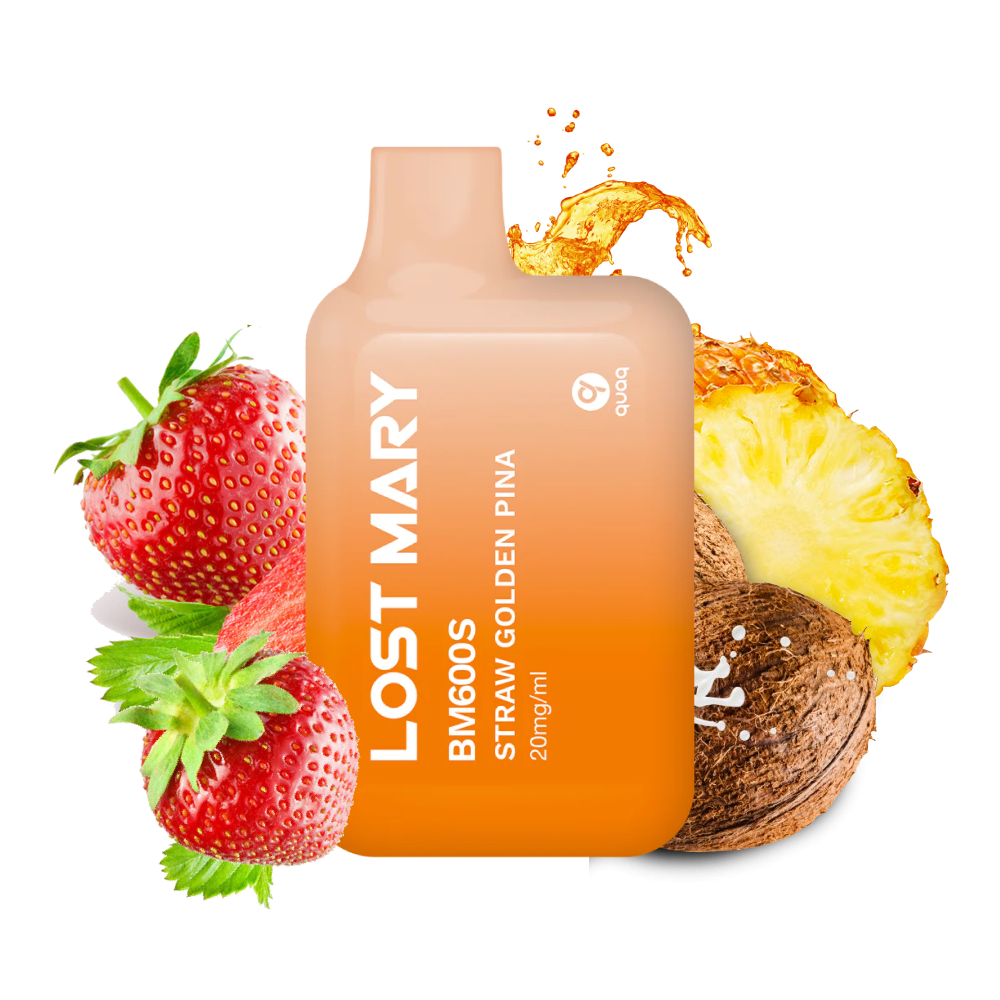 Lost Mary BM600S Straw Golden Pina