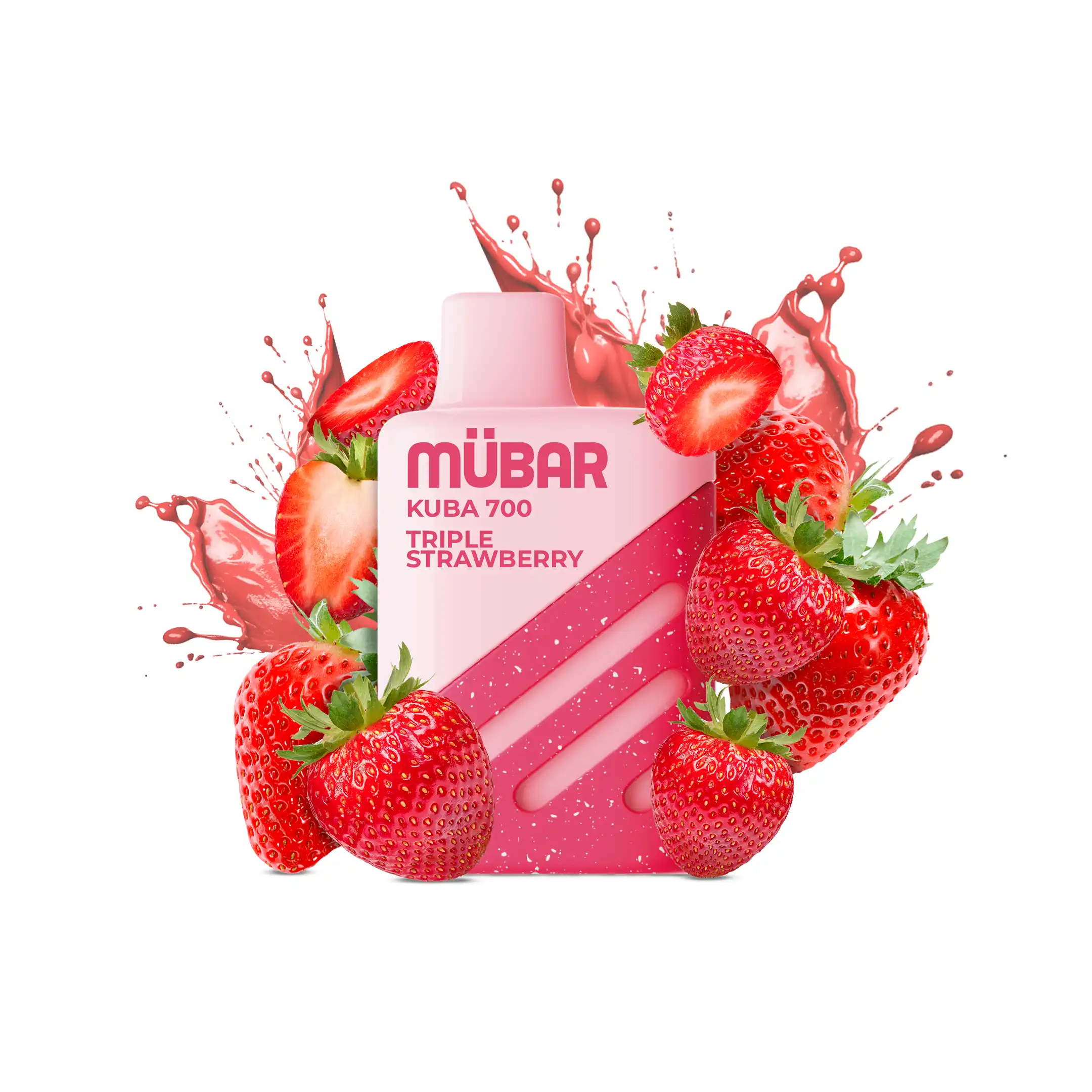 Mübar Kuba 700 Triple Strawberry