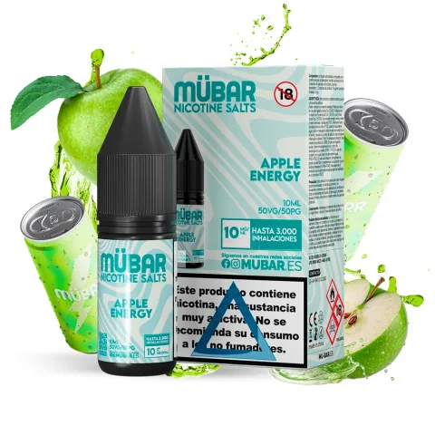 Mübar Salts, sabor Apple Energy 10 mg