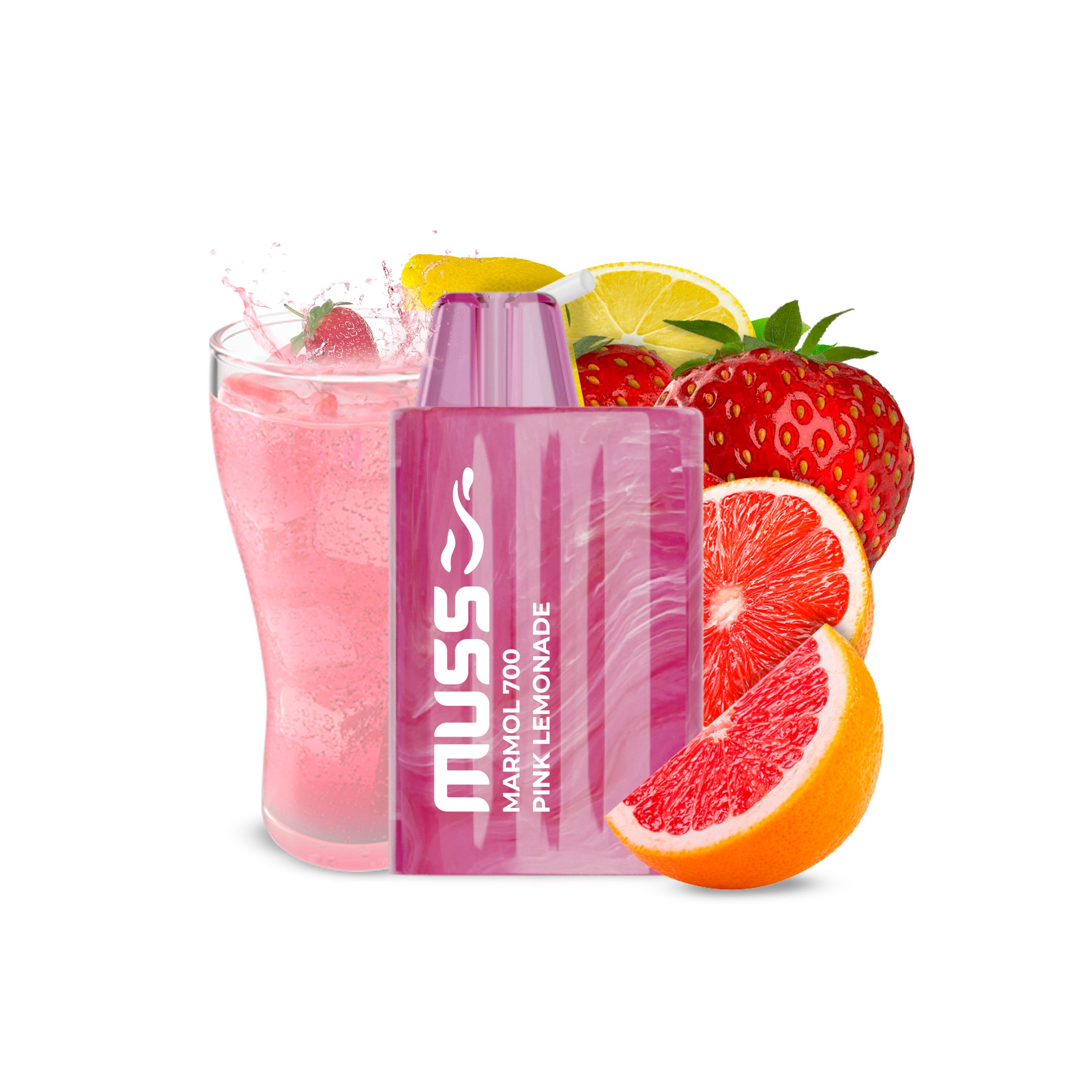 Muss Marmol 700 Pink Lemonade