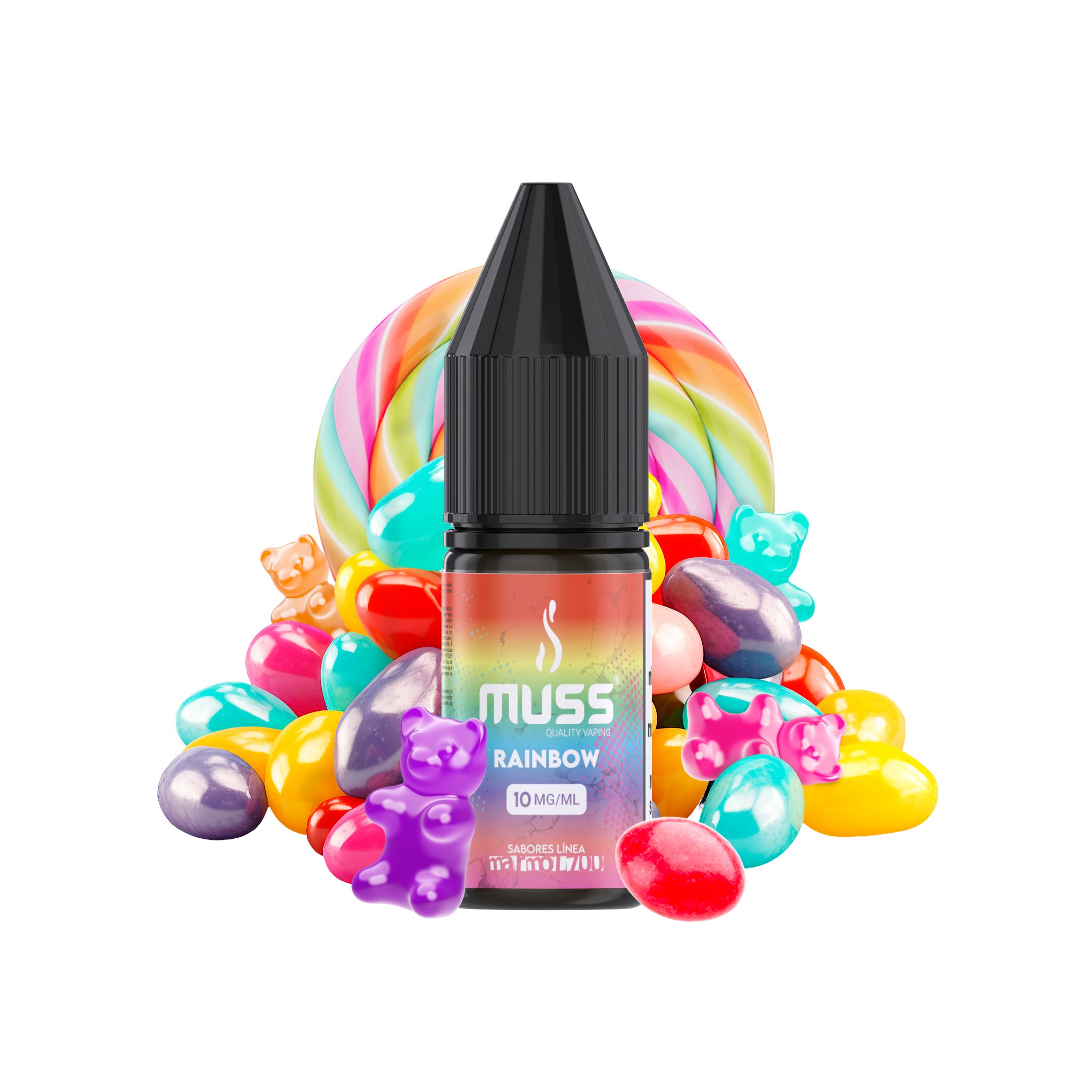 Muss Nicotine Salt Rainbow 10 mg