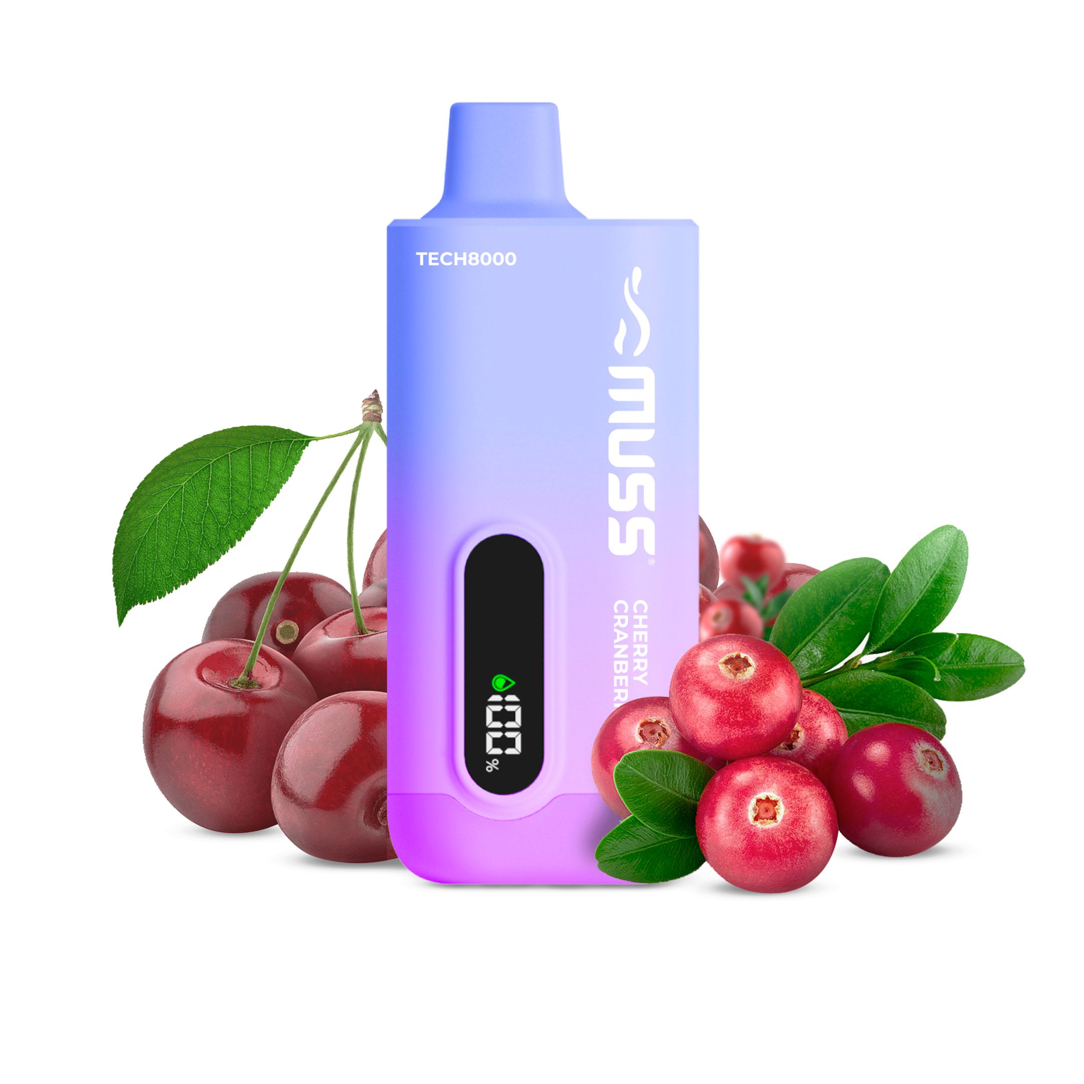 Muss Tech 8000 0 mg Cherry Cranberry