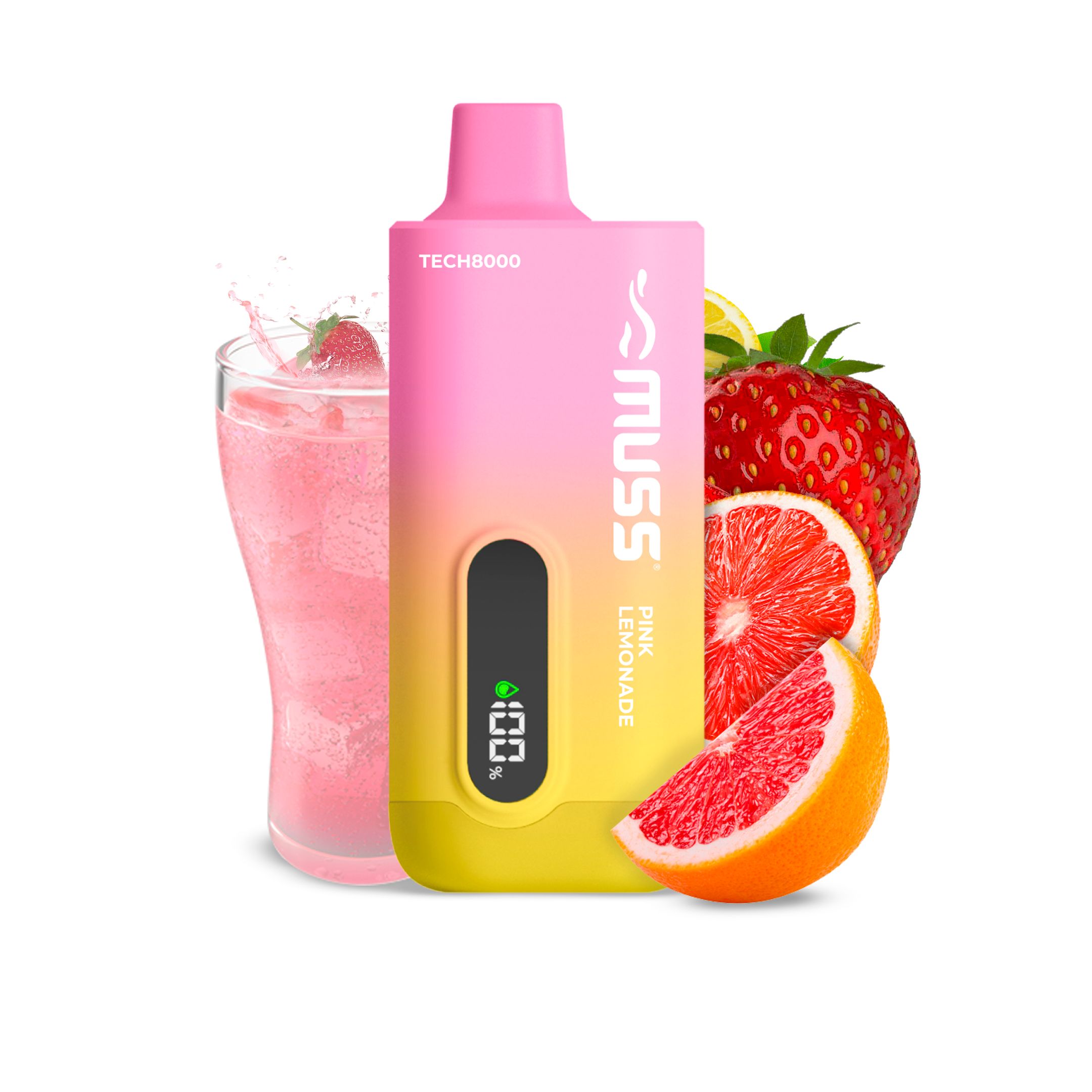 Muss Tech 8000 0 mg Pink Lemonade