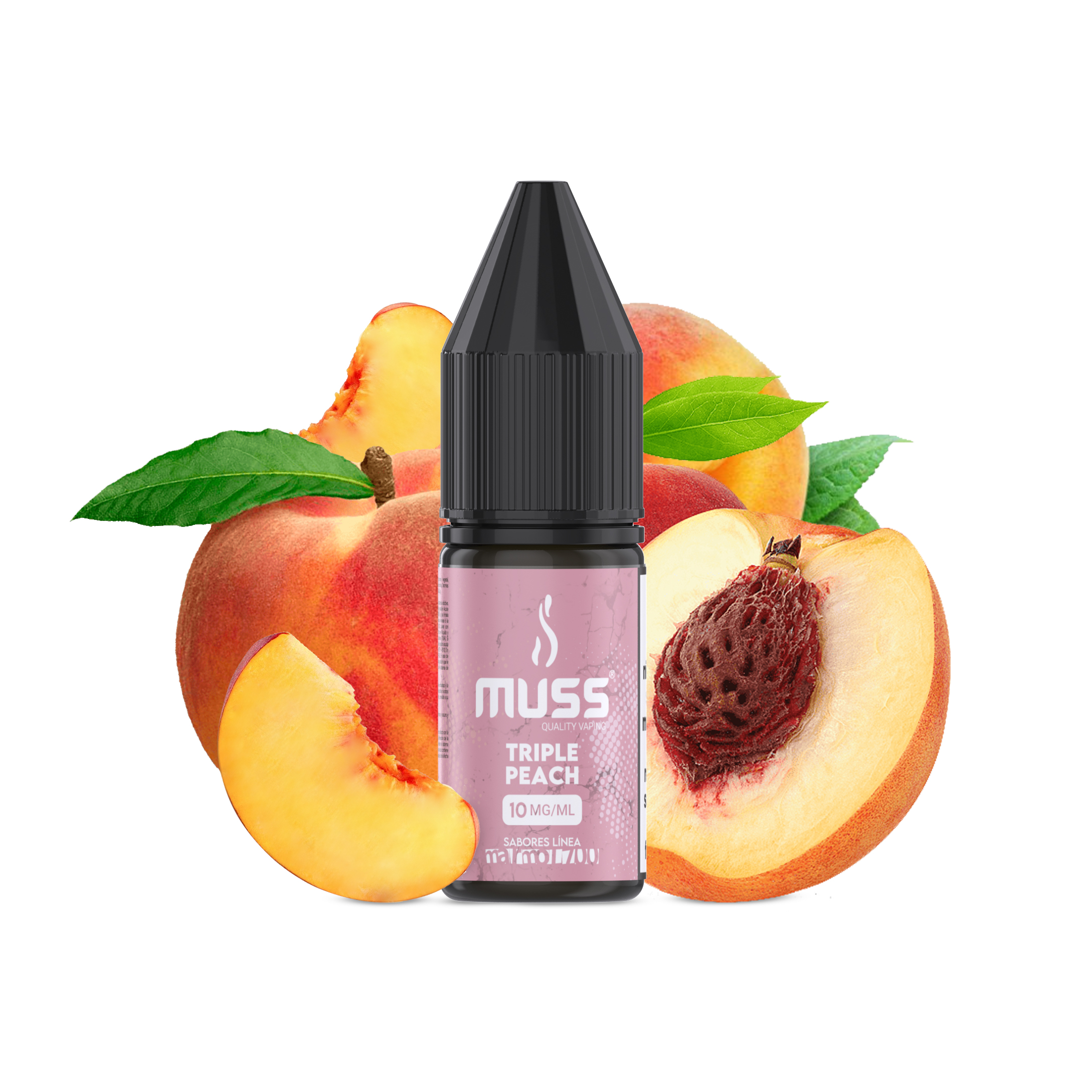 Muss Nicotine Salt Triple Peach 10 mg