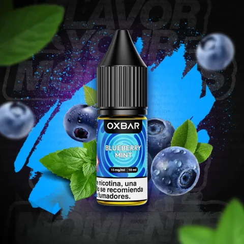 OXBAR Nicotine Salt, sabor Blueberry Mint